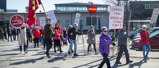 Solidaritet, klimat och pensioner på plakaten i Kalix