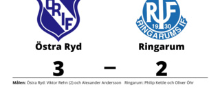 Underläge i halvtid - då vände Östra Ryd och vann