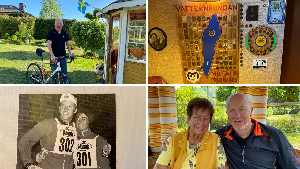 Leif Bylin från Motala har gjort alla Vätternrundor utom en, nu blir det den 58:e i följd sedan 1967. Ett fint jubileum är i år att familjen Bylin har chans att komma upp i 100 rundor, om Leif och dottern Ann-Sofie båda kommer i mål den 15 juni.