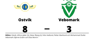 Ostvik vann enkelt hemma mot Vebomark