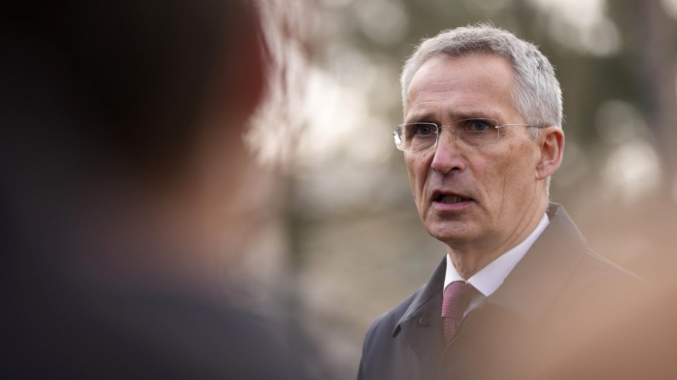 Över 98 procent av de utlovade stridsfordonen har nu lämnats till Ukraina, enligt Jens Stoltenberg, generalsekreterare för Nato. Arkivbild.
