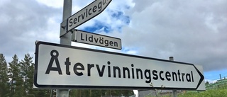 Återvinningscentral eller soptipp?