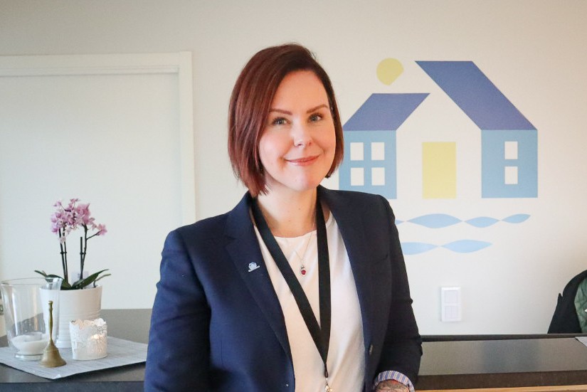 Erika Forslöv är bokonsulent på Östhammarshem.