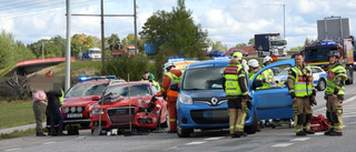 En person till sjukhus efter kökrock