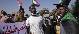 Tårgas mot demonstranter i Sudan