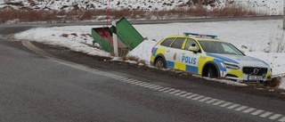 Jagade misstänkt rattfull