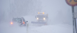 Snökaoset ställde till det i trafiken 