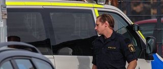 Polisen gjorde insats vid företag