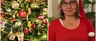 Ensamma granar söker julklappar