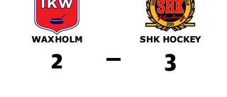 SHK Hockey slog Waxholm med uddamålet