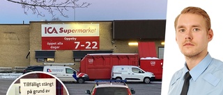 Inbrott i Ica-butik i Nyköping – okända bröt sig in och stal