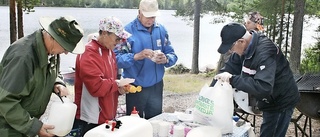 Trevlig PRO-utflykt till Abborrtjärn