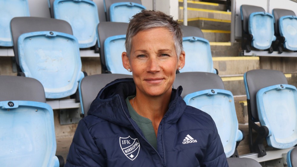 Jenny Nilsson är ny i IFK:s evenemangsgrupp och hoppas på stort intresse i lördagens seriefinal.