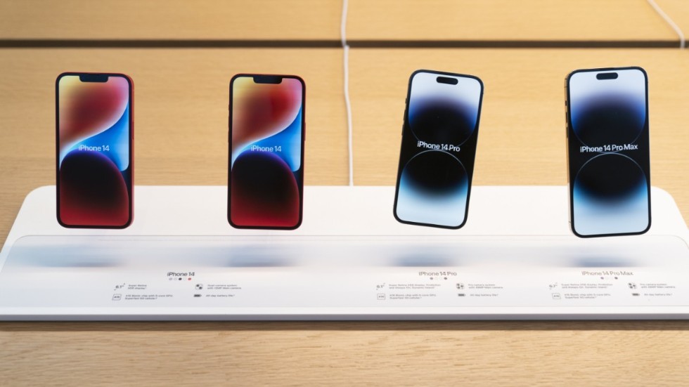 Apples senaste modell av Iphone.