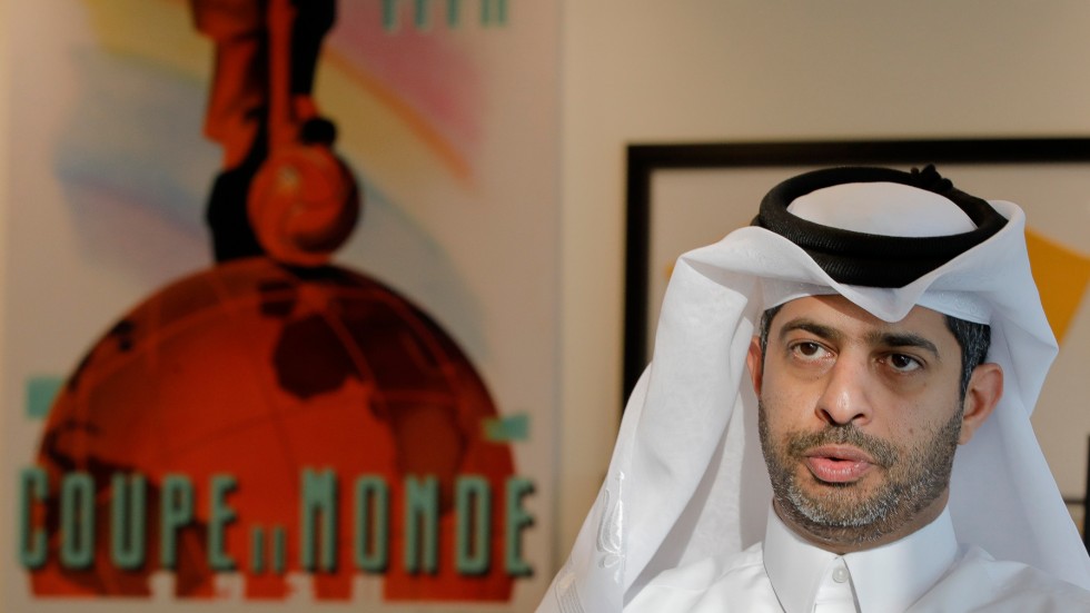 Nasser al-Khater, VM-chef, säger att man vill ha ett familjevänligt VM i Qatar. Arkivbild.