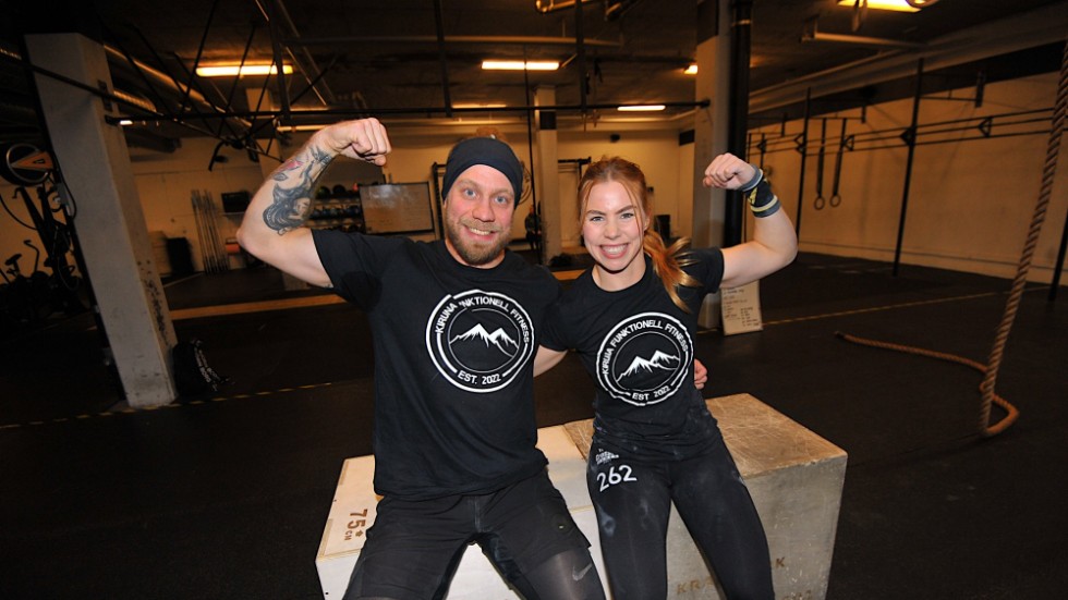 Dennis Björnström och Matilda Siikavuopio som tävlar för Kiruna Funktionell Fitness kommer att representera Sverige i Crossfit VM som avgörs på Aruba.
