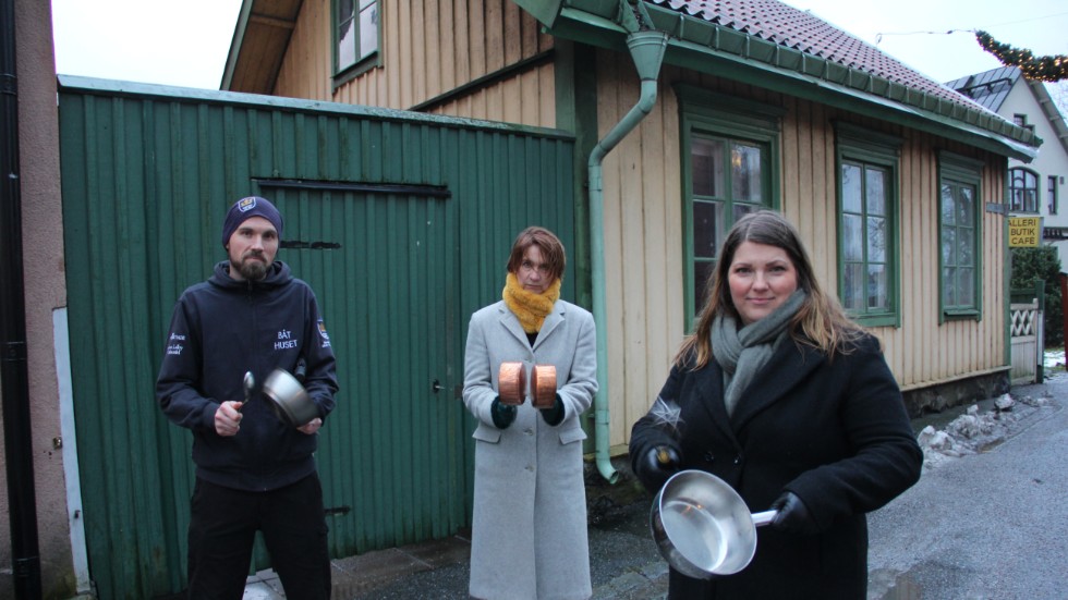 Emil Bäcklin, Lotta Giesenfeld Boman och Caroline Folkesson Levin är några av dem i Sigtuna som deltar i kastrullupproret #grytorochkastruller som initierats av PGNilsson, krogägare i Stockholm.
