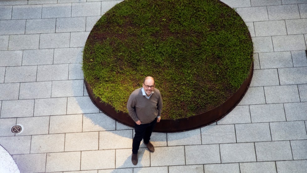 Vårdcentrums chef Magnus Oweling är stolt över det nyöppnade huset i Finspång.