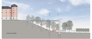 Förslaget förbinder även centrala delar i Uppsala