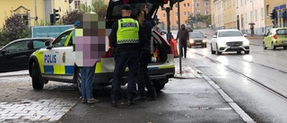 Påkörd misstänks för trafikbrott