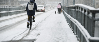 Snön har fallit under söndagen – så ser SMHI:s prognos ut de kommande dagarna: ”Det blir inte stabilt väder”