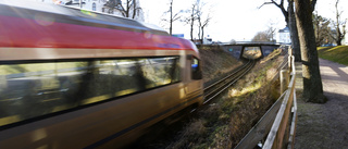 Trafiken ställdes in på Tjustbanan