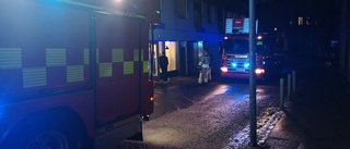 Brand på spisen orsakade pådrag