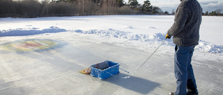 WEBB-TV: Han gör öns första utomhusplan för curling 