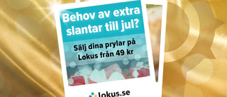 Behov av extra slantar till jul?                  