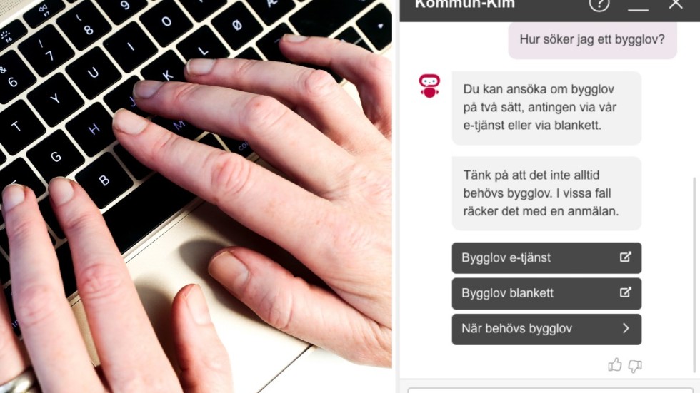 Kommun-Kim ska kunna ge generella svar på frågor. 