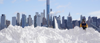 New York förbereder sig för snöstorm – kan få en halvmeter