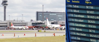 Polisens varning: Trängsel och köer ökar på Arlanda