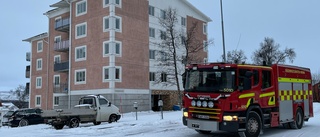 Misstänkt brand i flerfamiljshus i Kiruna var falskt alarm