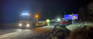 Bärgning efter olycka skapade kö på E22