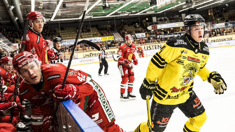 Johan Norberg i en match mot Mora i höstas. 