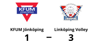 Linköping Volley upp i topp efter seger