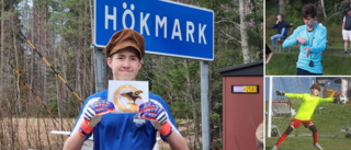 15-årige Elias från Hökmark älskar alla nyanser av fotboll