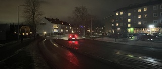 Gatubelysningen slogs ut i flera stadsdelar i Linköping