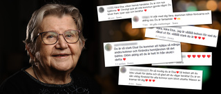 Tusentals stöttar Elsa: "Vilken hjälte du är!" 