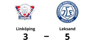 Linköping föll med 3-5 mot Leksand