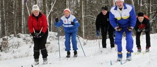 Äntligen på spåret - både puls- och fisåkning