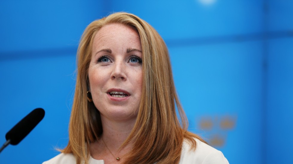 Centerledaren Annie Lööf kan tänka sig att ingå i en S-regering . Arkivbild.