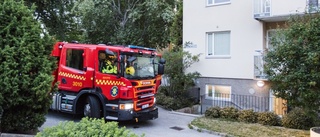 Larm om lägenhetsbrand