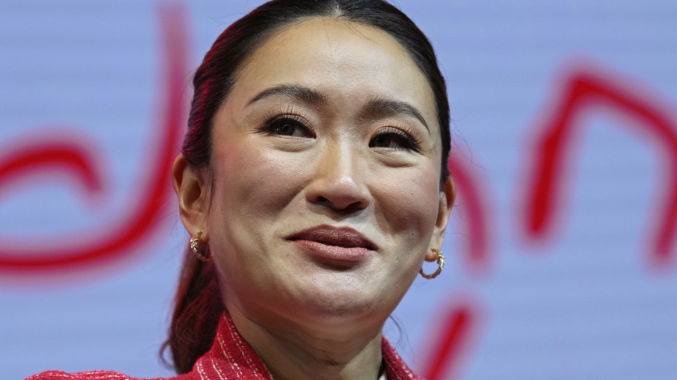 Paetongtarn Shinawatra, ledare för oppositionella Pheu Thai.