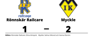 Myckle avgjorde mot Rönnskär Railcare efter paus