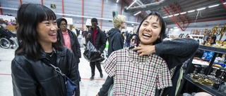 Populära fyndmarknaden lockade tusentals till Arcushallen