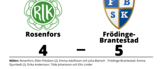 Frödinge-Brantestad vann efter otrolig vändning mot Rosenfors