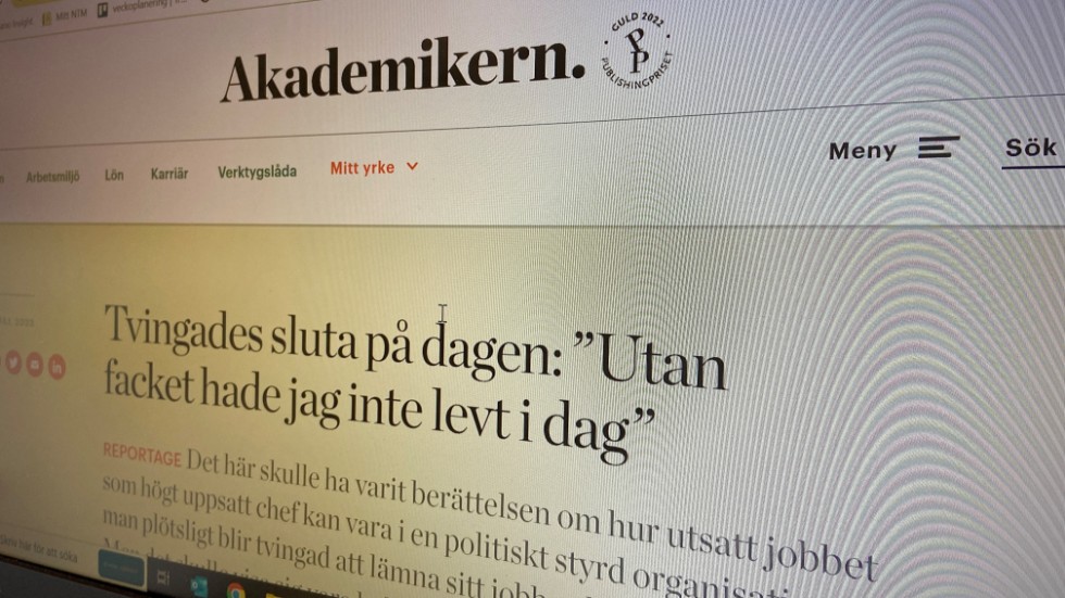 Tidningen Akademikerns artikel publicerades trots personalchefens samtal.