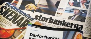 Full panik på finansmarknaden men lugnt hos sparbanken