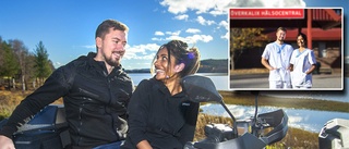 Läkarna Jakub, 29, och Shanie, 31, har hittat sitt drömliv på landsbygden • "Kan åka skoter till affären"